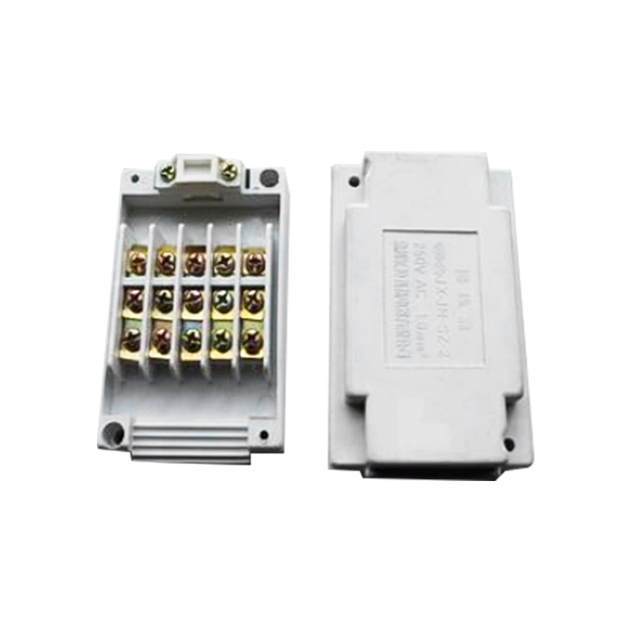 Hộp đầu cuối 5 vị trí màu trắng JX-JN-SZ-2 250V 1mm²